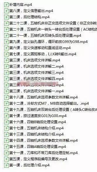 图片[10]-powermill2018四轴五轴实例教程 PostProcessor 2018后处理视频教程-机械资源网