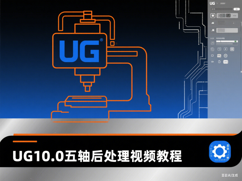 ug10.0五轴后处理视频教程-机械资源网