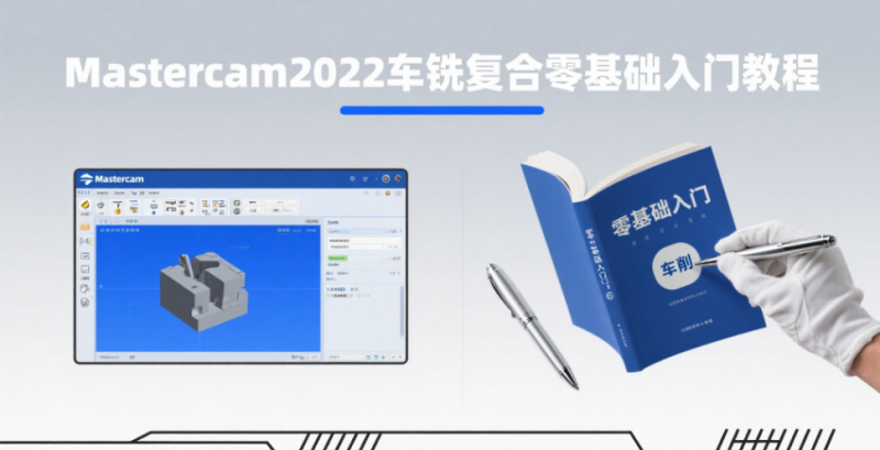 mastercam2022车铣复合零基础入门教程-机械资源网
