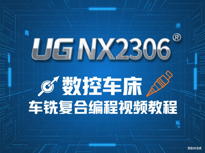 UG2306 数控车编程、车铣复合编程视频教程-机械资源网