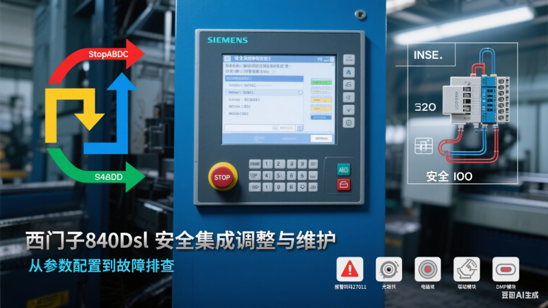 西门子数控系统840Dsl安全集成调整与维护系统学习课程-机械资源网