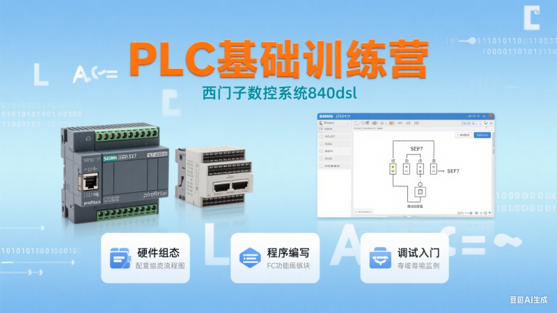 西门子数控系统840dsl_PLC基础训练营-机械资源网
