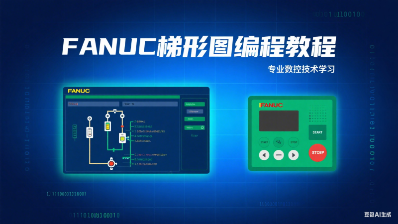 FANUC发那科数控系统梯形图编程视频教程-机械资源网
